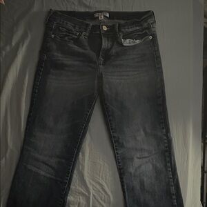 Lucky Brand Women's Black Straight Leg Jeans